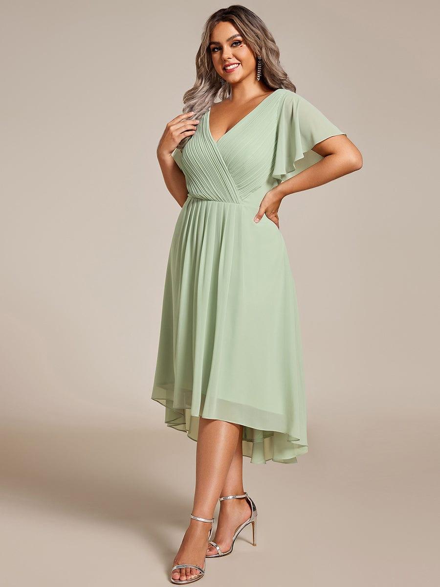 Sienna’s | Dress Women Maxi High‑Low – Chiffon