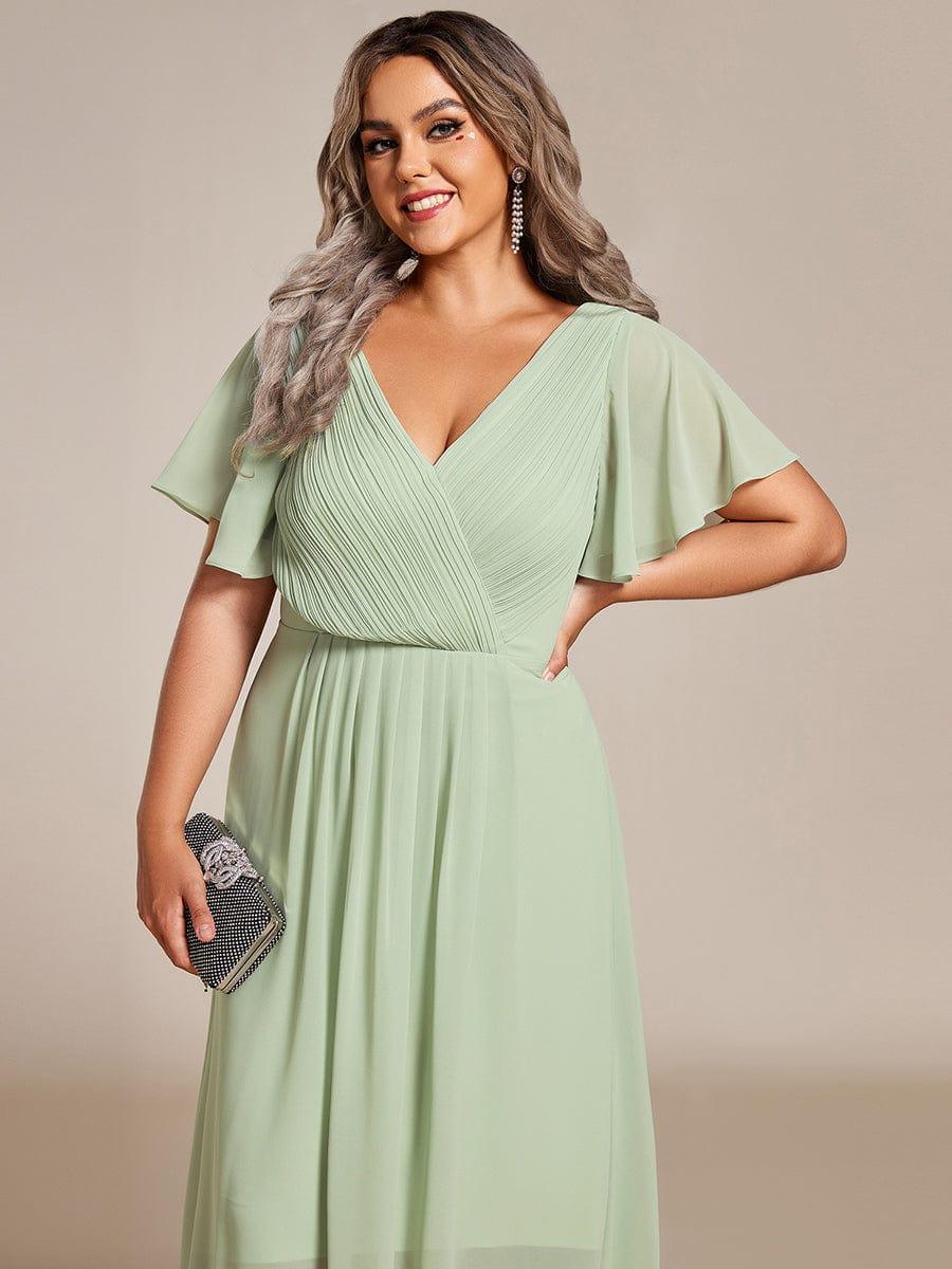 Sienna’s | Dress Women Maxi High‑Low – Chiffon