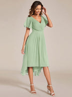 Miss | Jurk Dames High-low - Chiffon
