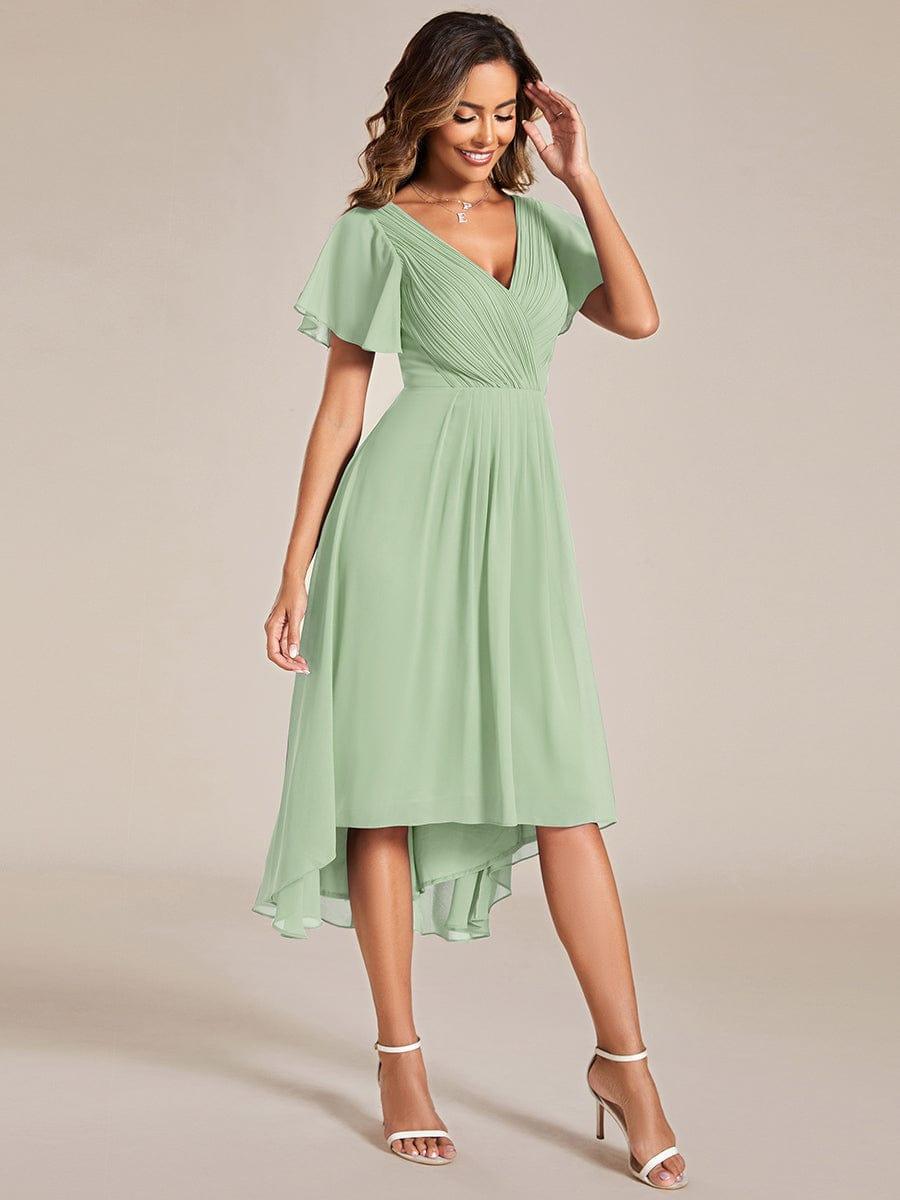 Sienna’s | Dress Women Maxi High‑Low – Chiffon