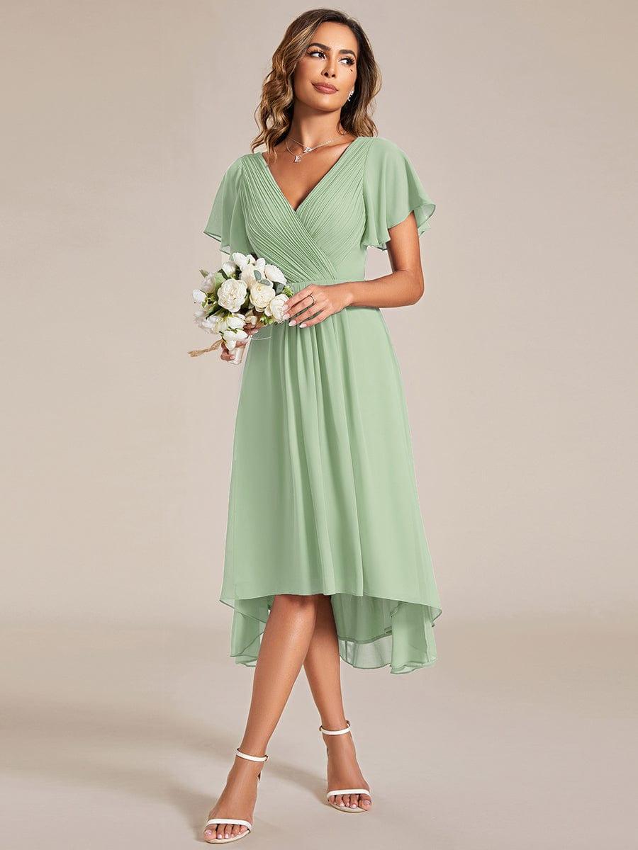 Sienna’s | Dress Women Maxi High‑Low – Chiffon