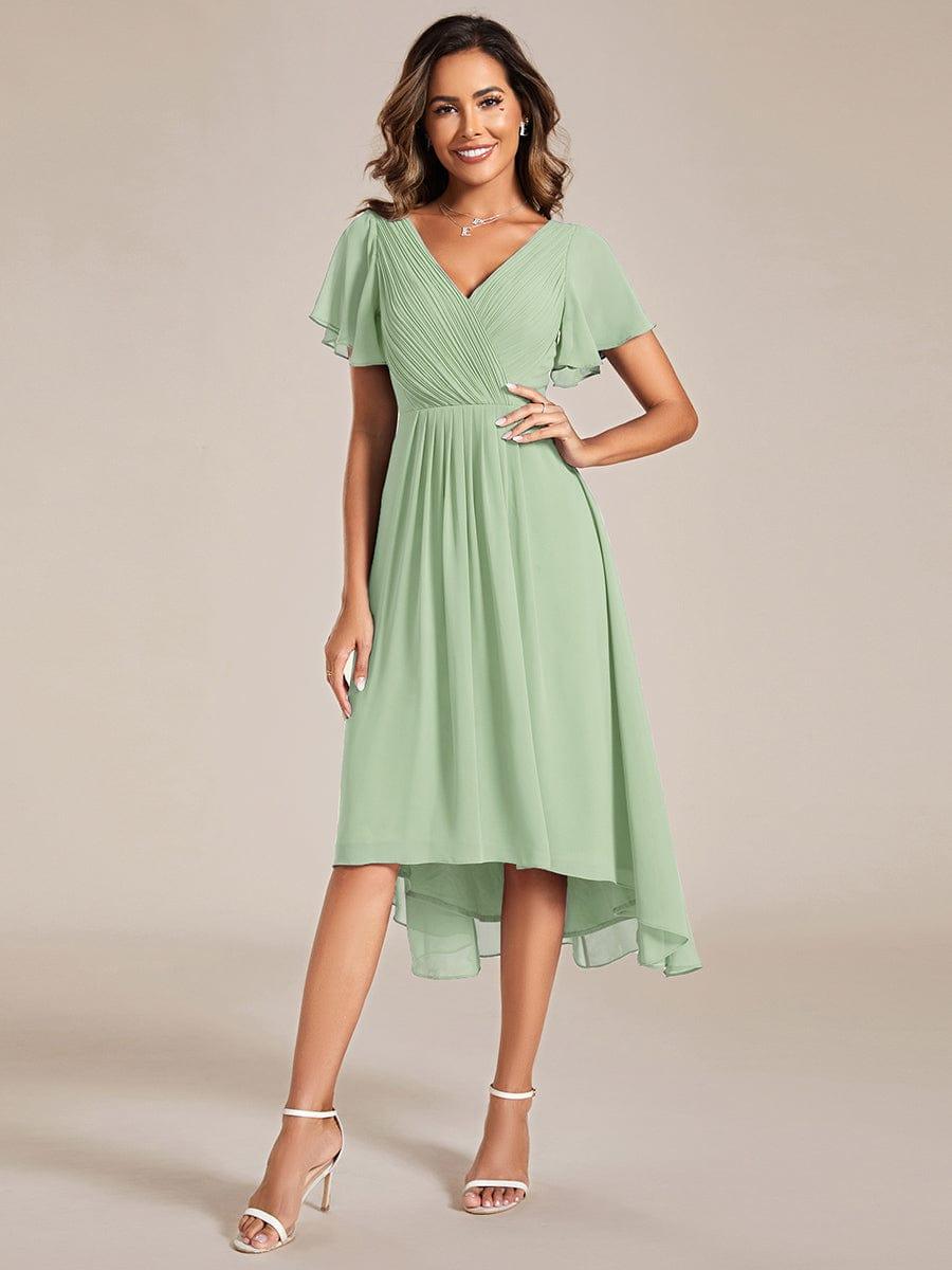 Sienna’s | Dress Women Maxi High‑Low – Chiffon