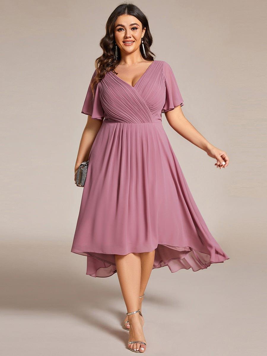 Sienna’s | Dress Women Maxi High‑Low – Chiffon