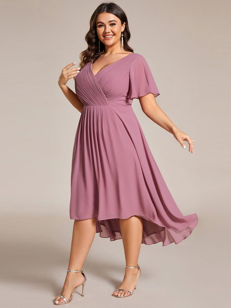 Sienna’s | Dress Women Maxi High‑Low – Chiffon