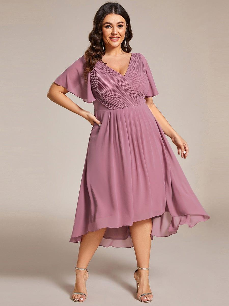 Sienna’s | Dress Women Maxi High‑Low – Chiffon