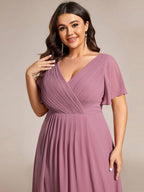 Miss | Jurk Dames High-low - Chiffon