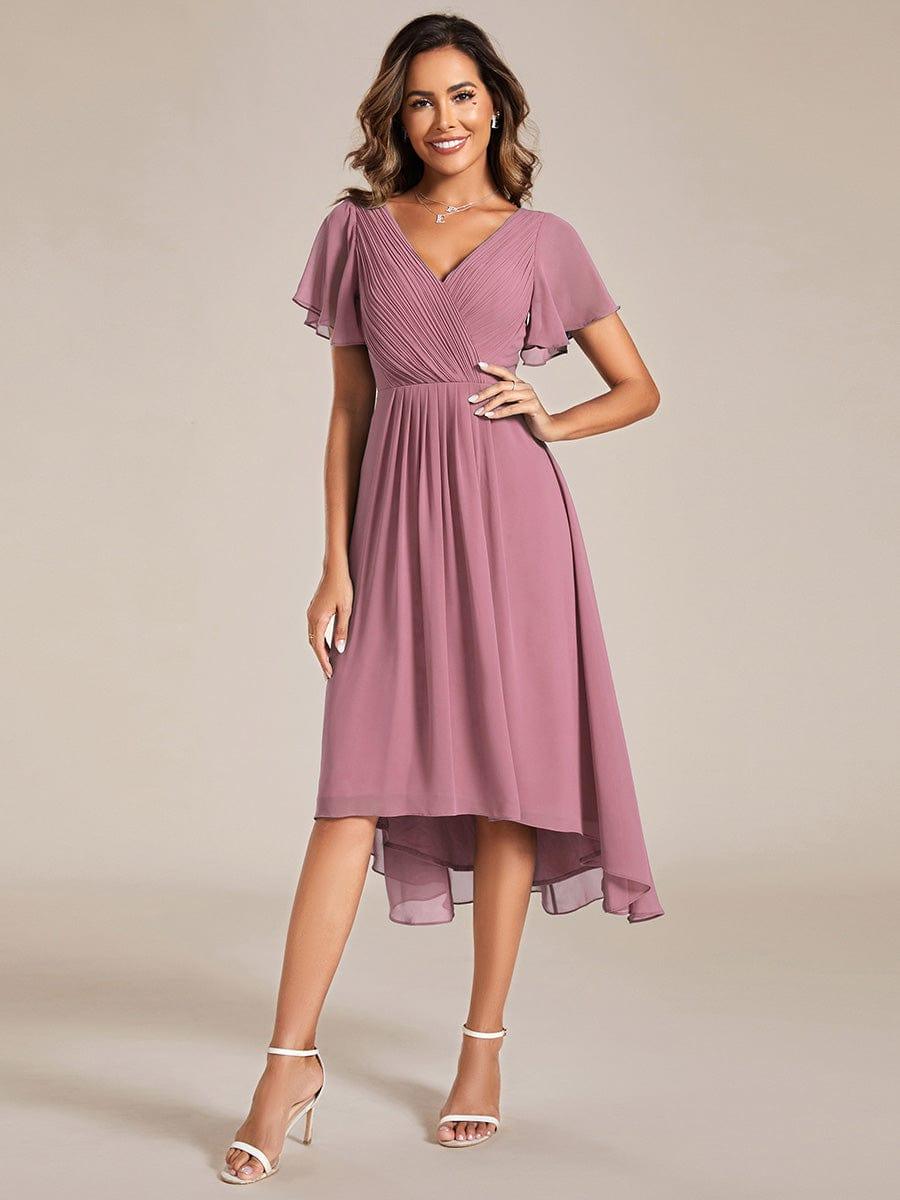 Sienna’s | Dress Women Maxi High‑Low – Chiffon