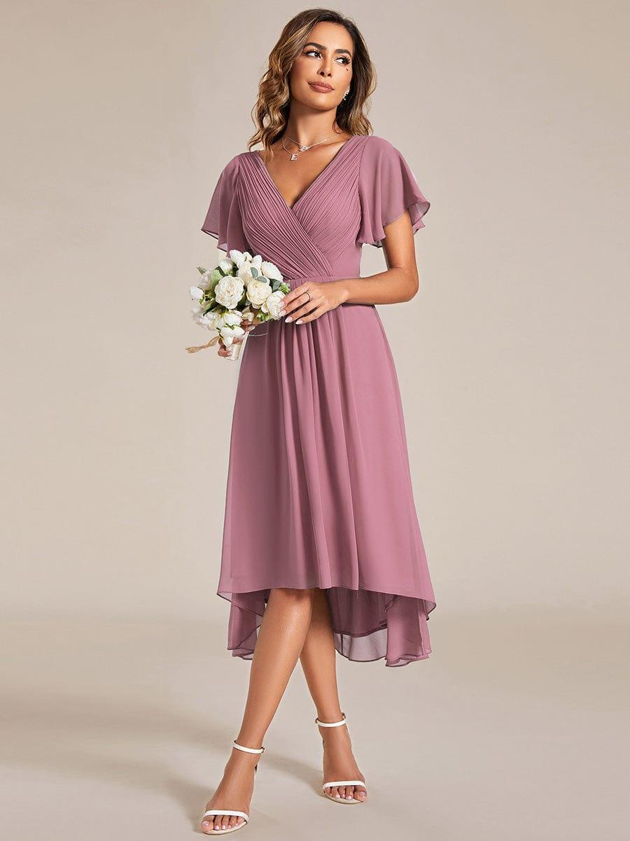 Sienna’s | Dress Women Maxi High‑Low – Chiffon