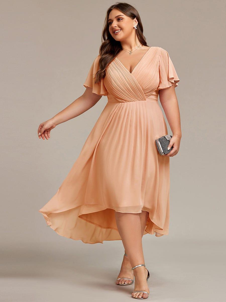 Sienna’s | Dress Women Maxi High‑Low – Chiffon