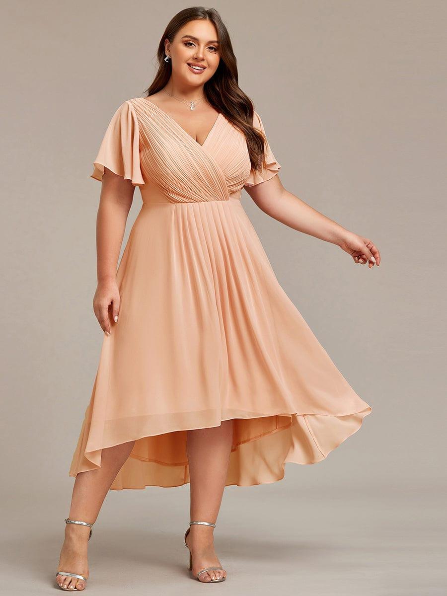 Sienna’s | Dress Women Maxi High‑Low – Chiffon