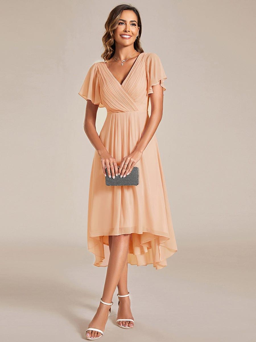 Sienna’s | Dress Women Maxi High‑Low – Chiffon