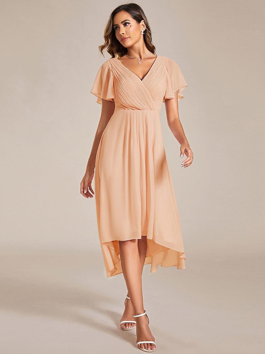 Sienna’s | Dress Women Maxi High‑Low – Chiffon