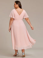 Miss | Jurk Dames High-low - Chiffon