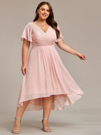 Miss | Jurk Dames High-low - Chiffon