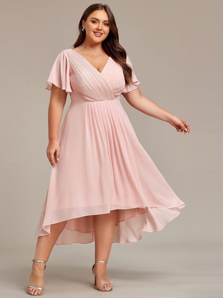 Sienna’s | Dress Women Maxi High‑Low – Chiffon
