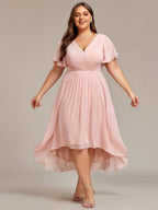 Miss | Jurk Dames High-low - Chiffon
