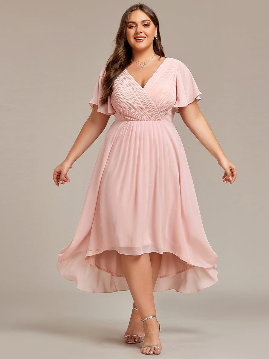 Sienna’s | Dress Women Maxi High‑Low – Chiffon