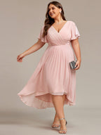 Miss | Jurk Dames High-low - Chiffon