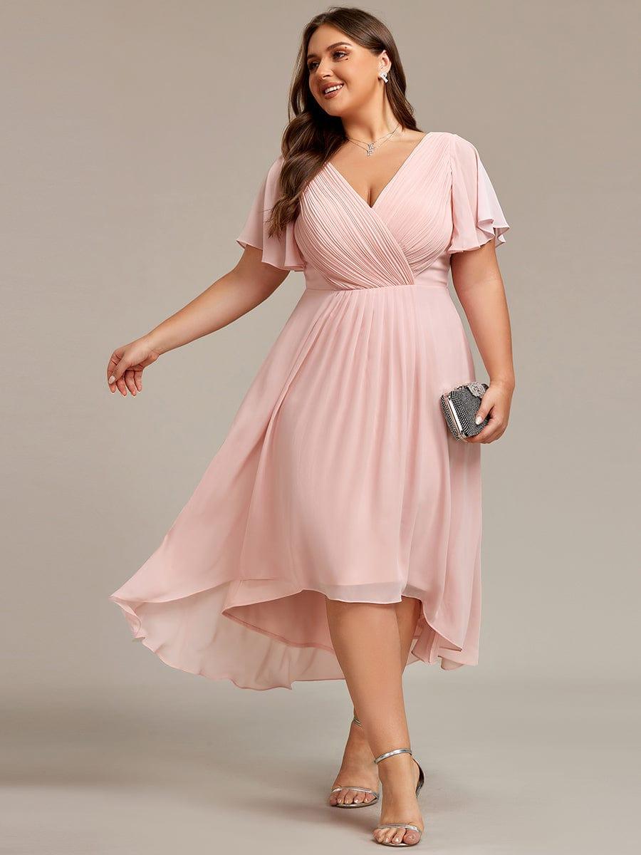 Sienna’s | Dress Women Maxi High‑Low – Chiffon