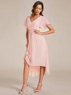 Miss | Jurk Dames High-low - Chiffon