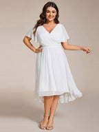 Miss | Jurk Dames High-low - Chiffon