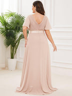 Miss | Jurk Dames Maxi Empire - Chiffon