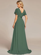 Miss | Jurk Dames Maxi Empire - Chiffon