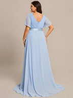 Miss | Jurk Dames Maxi Empire - Chiffon