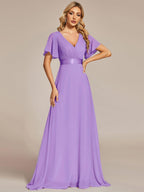 Miss | Jurk Dames Maxi Empire - Chiffon
