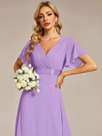 Miss | Jurk Dames Maxi Empire - Chiffon
