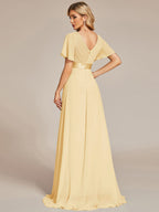 Miss | Jurk Dames Maxi Empire - Chiffon