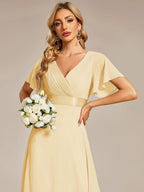 Miss | Jurk Dames Maxi Empire - Chiffon