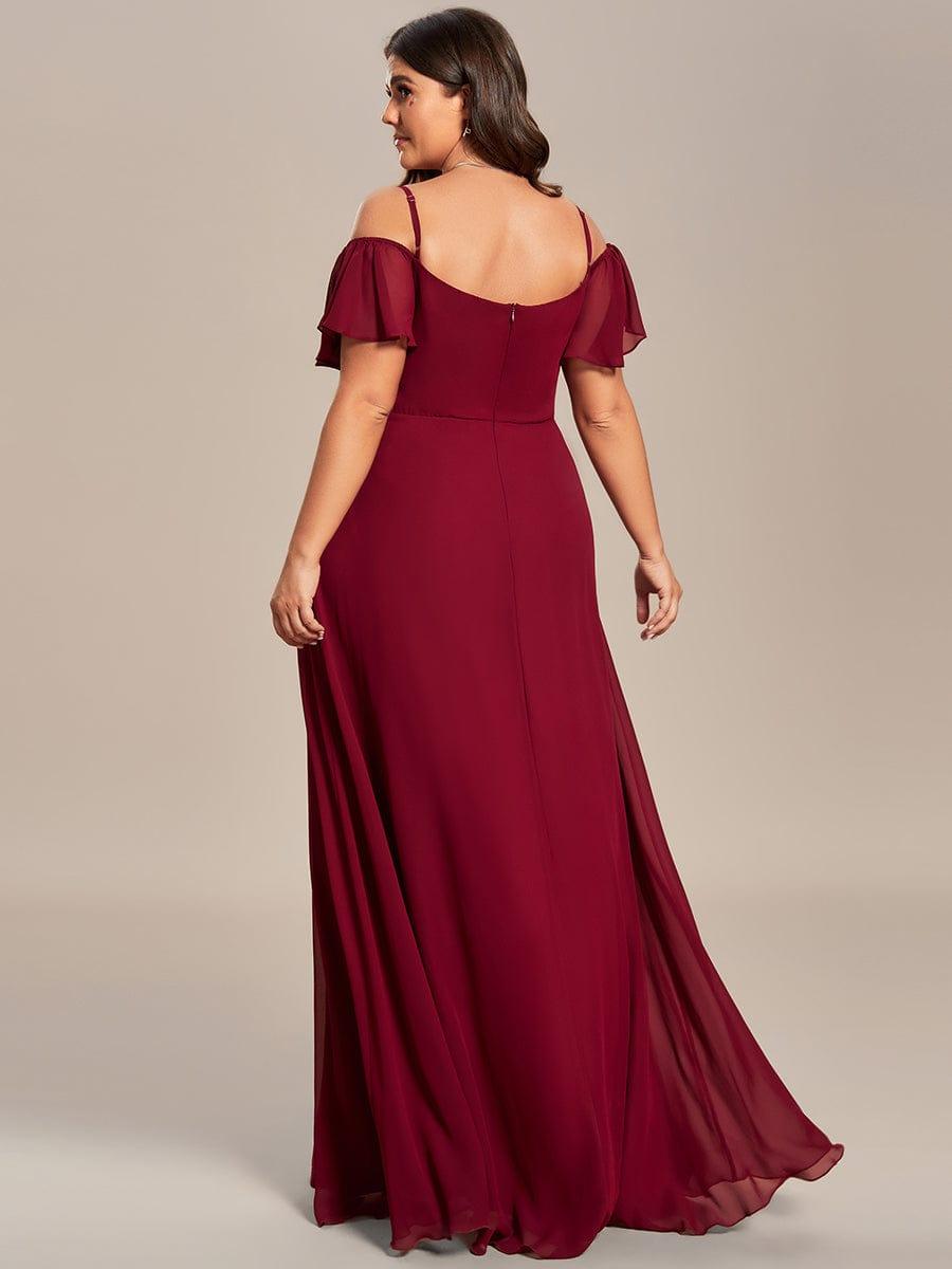 Miss | Jurk Dames Maxi Off-shoulder - Chiffon