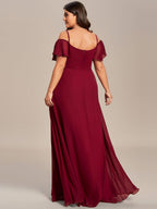 Miss | Jurk Dames Maxi Off-shoulder - Chiffon