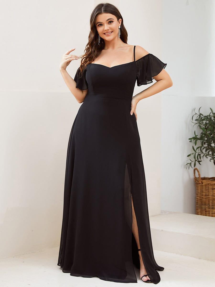 Miss | Jurk Dames Maxi Off-shoulder - Chiffon