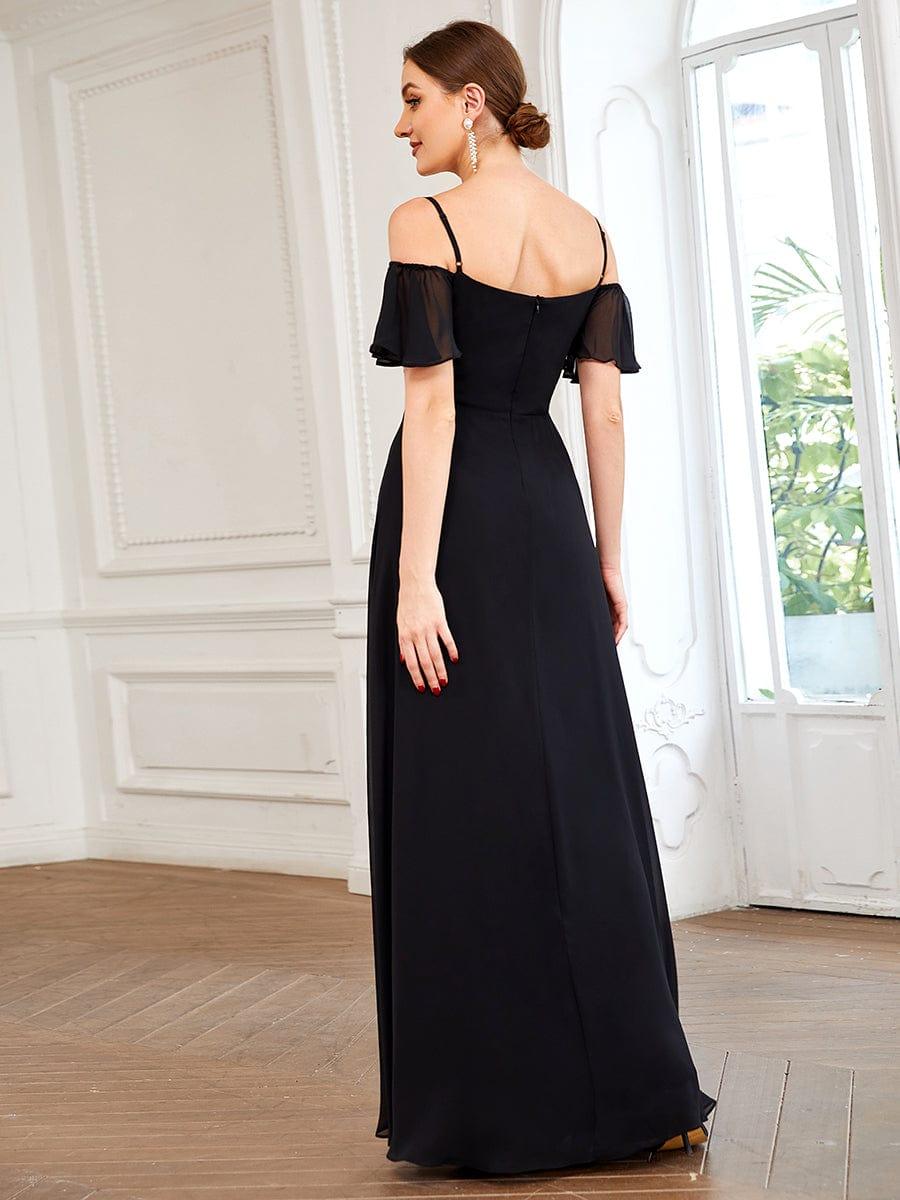 Miss | Jurk Dames Maxi Off-shoulder - Chiffon