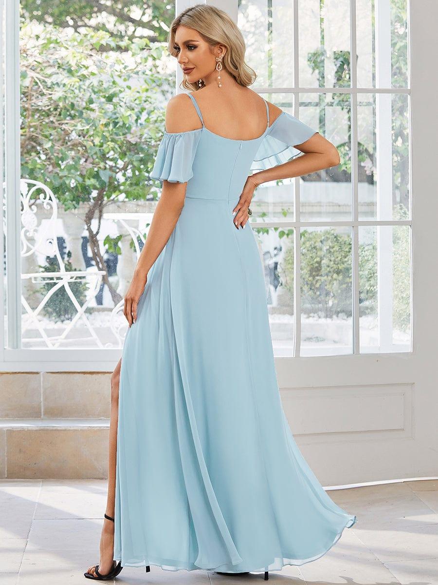 Miss | Jurk Dames Maxi Off-shoulder - Chiffon