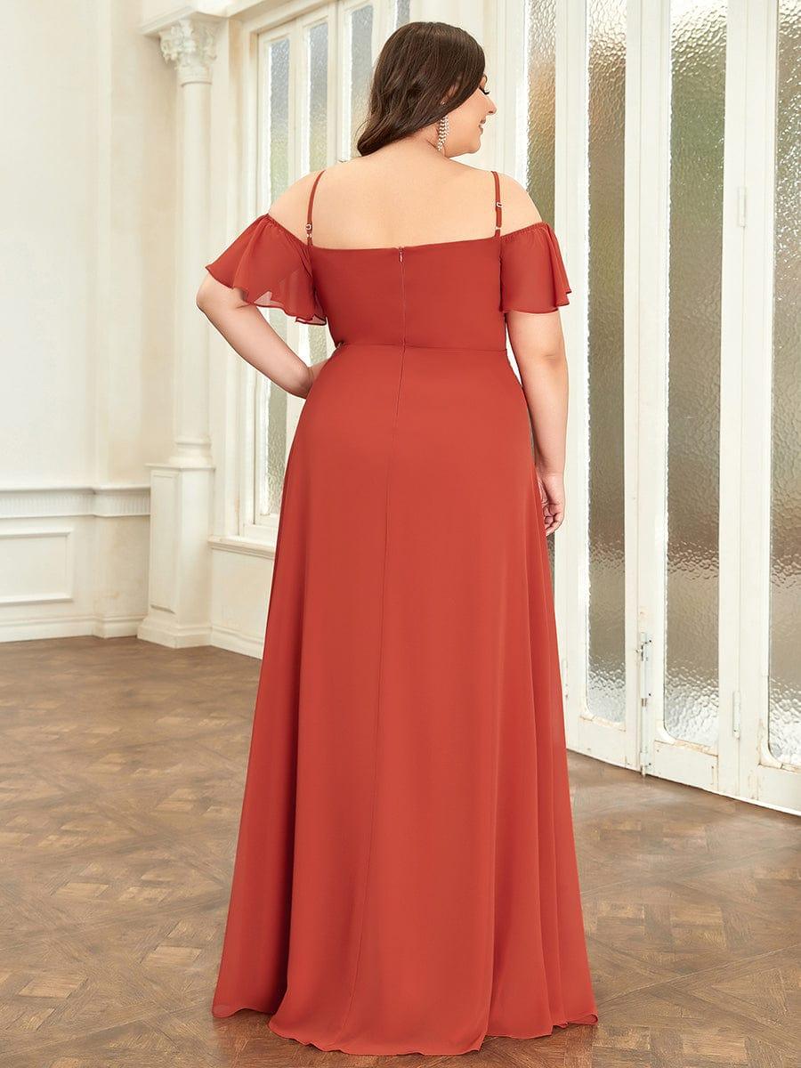 Miss | Jurk Dames Maxi Off-shoulder - Chiffon