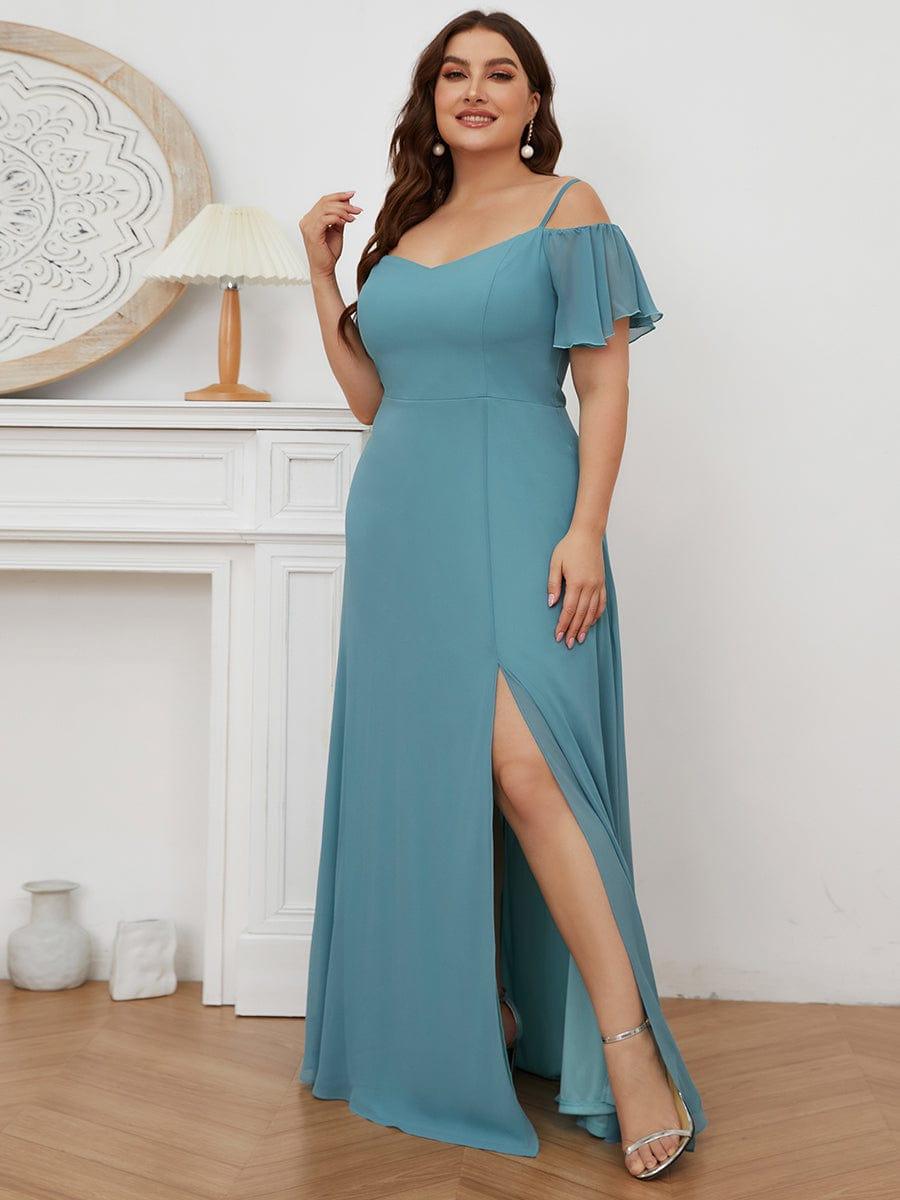 Miss | Jurk Dames Maxi Off-shoulder - Chiffon
