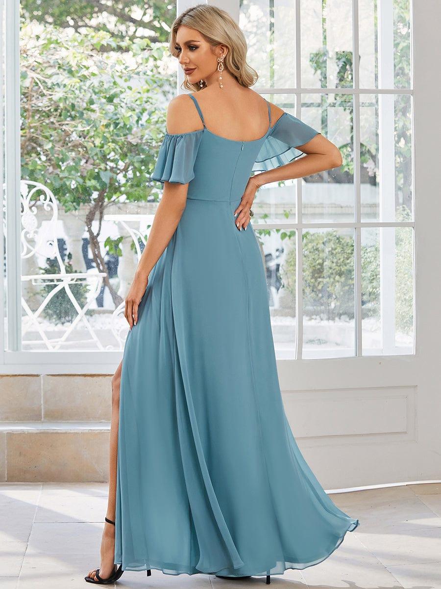 Miss | Jurk Dames Maxi Off-shoulder - Chiffon