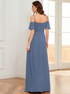 Miss | Jurk Dames Maxi Off-shoulder - Chiffon