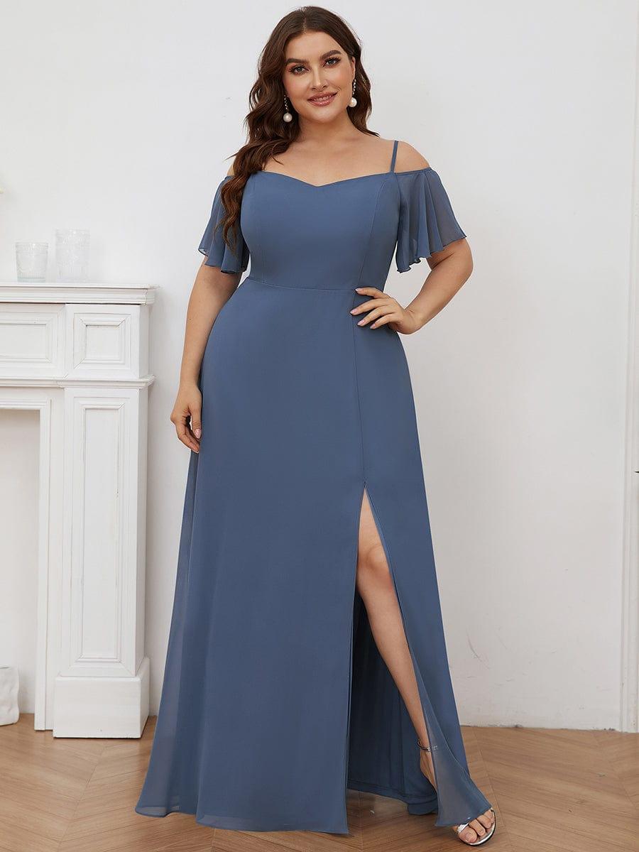 Miss | Jurk Dames Maxi Off-shoulder - Chiffon
