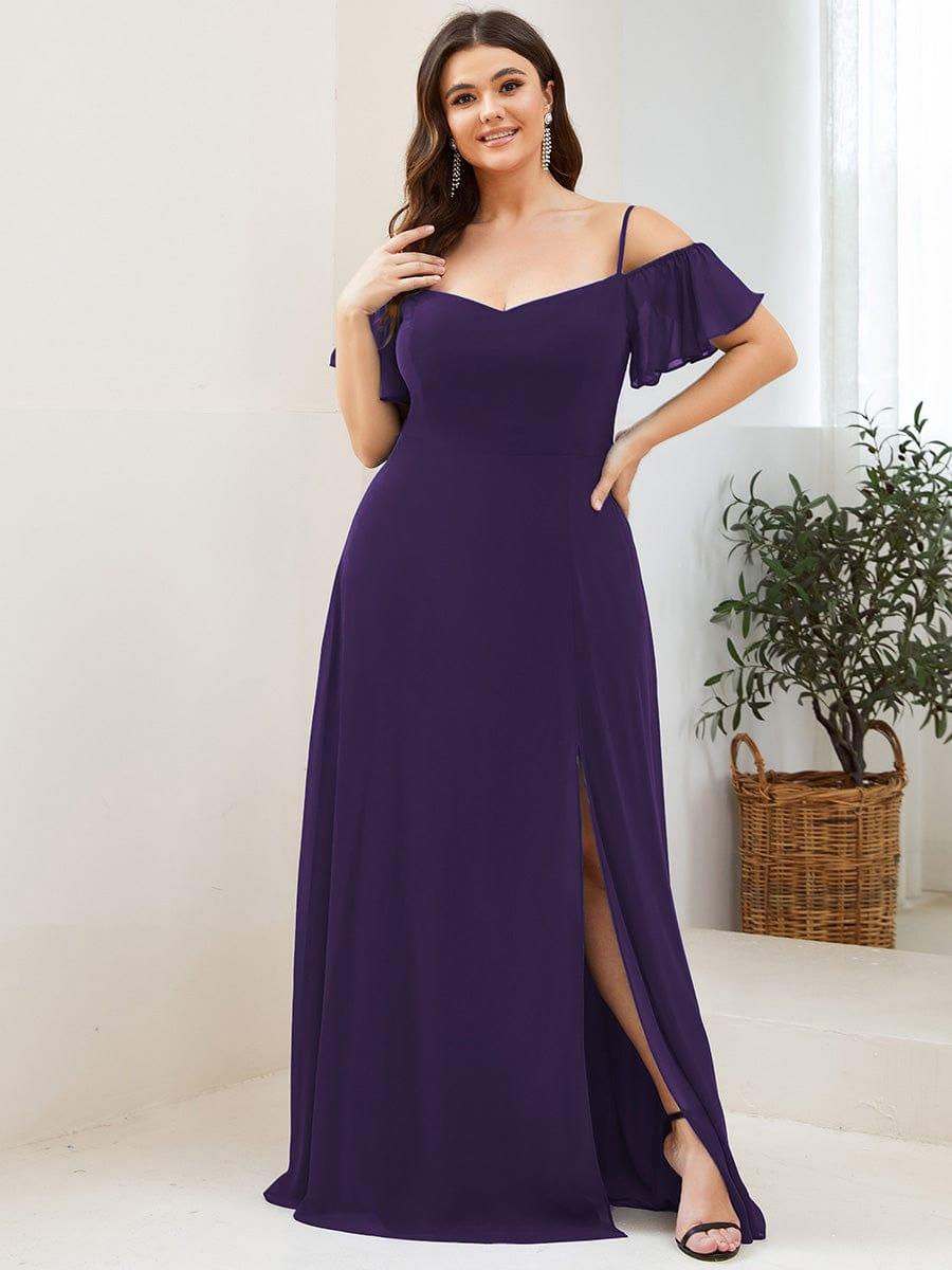 Miss | Jurk Dames Maxi Off-shoulder - Chiffon