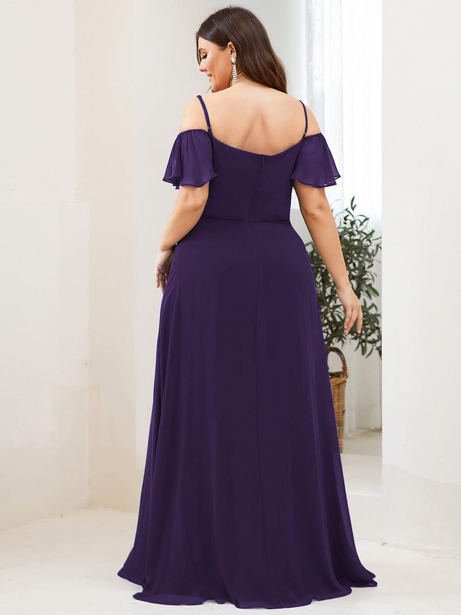 Miss | Jurk Dames Maxi Off-shoulder - Chiffon