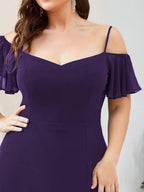 Miss | Jurk Dames Maxi Off-shoulder - Chiffon