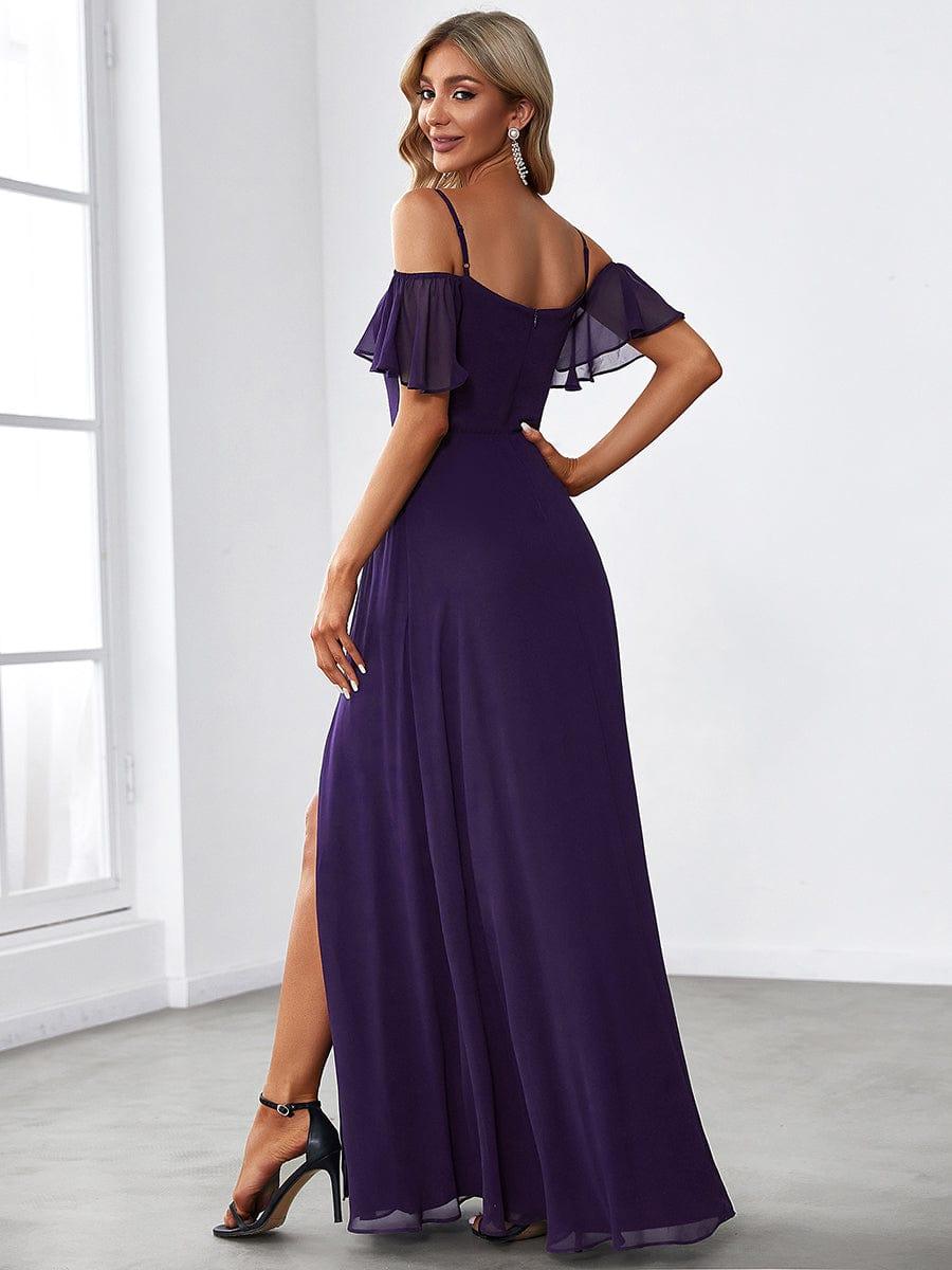 Miss | Jurk Dames Maxi Off-shoulder - Chiffon