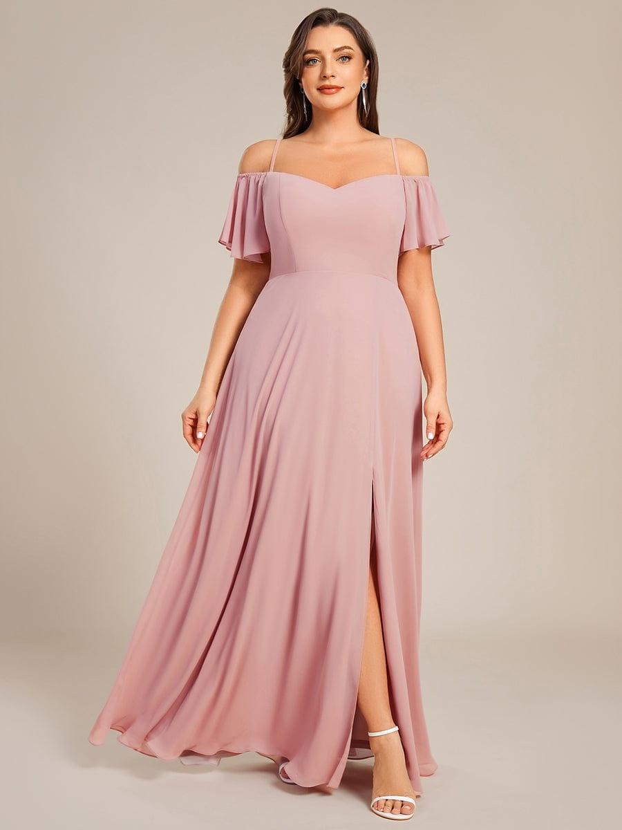 Miss | Jurk Dames Maxi Off-shoulder - Chiffon