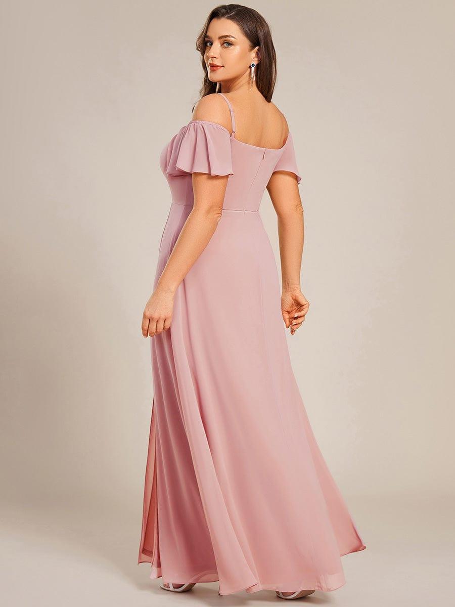 Miss | Jurk Dames Maxi Off-shoulder - Chiffon
