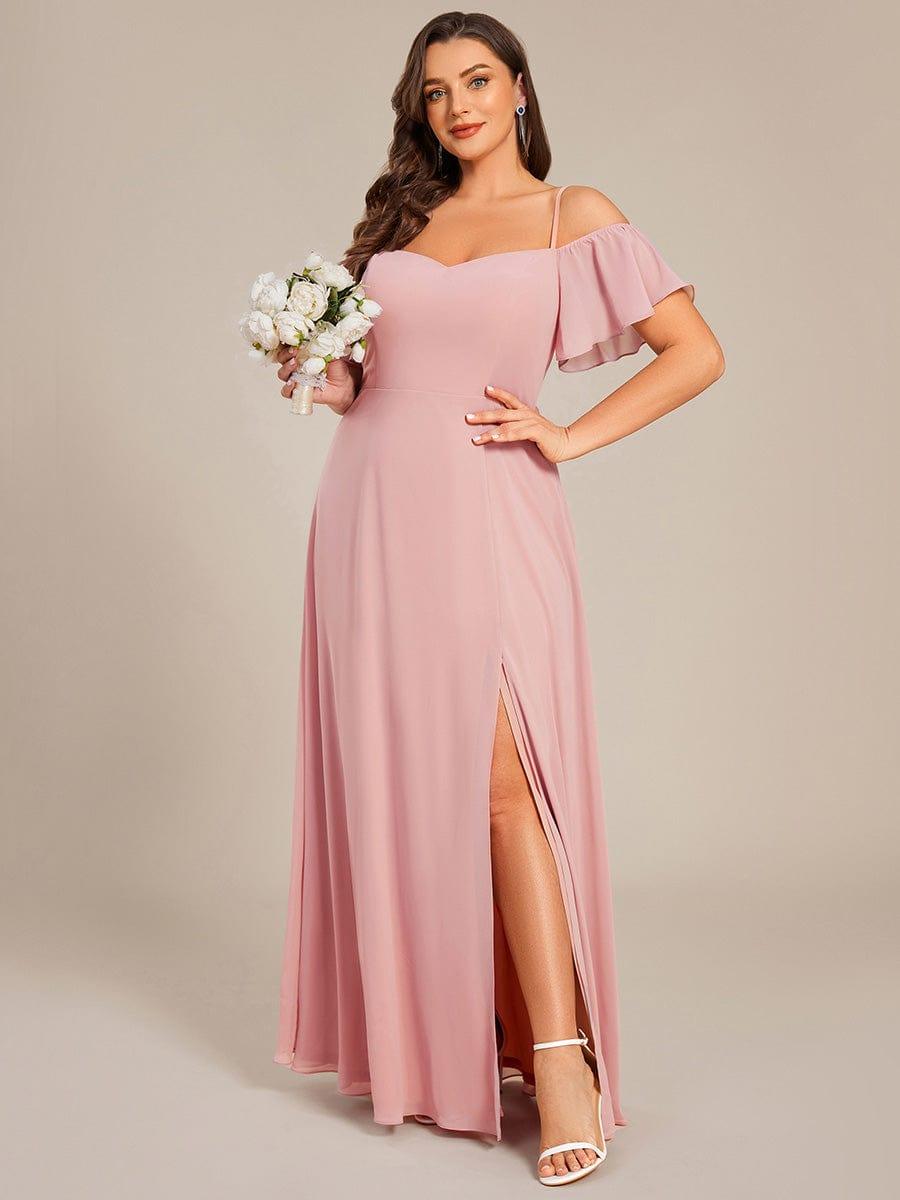 Miss | Jurk Dames Maxi Off-shoulder - Chiffon
