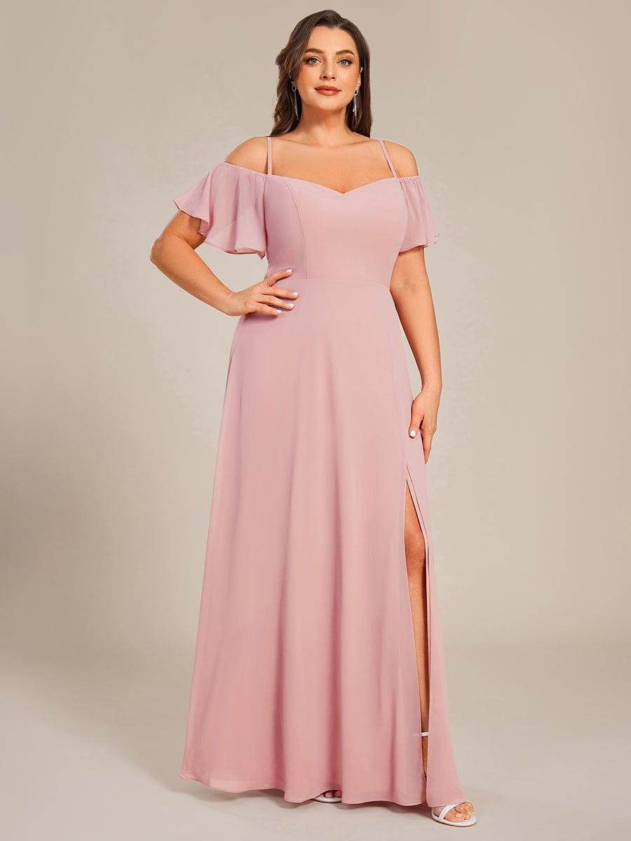 Miss | Jurk Dames Maxi Off-shoulder - Chiffon